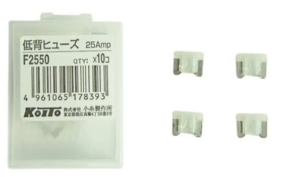 Koito F2550 25А предохранитель пластиковый
