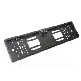 Камера заднего вида в рамке номерного знака CarProfi HX-EU08 LED HD (парковочные линии, LED подсветка)