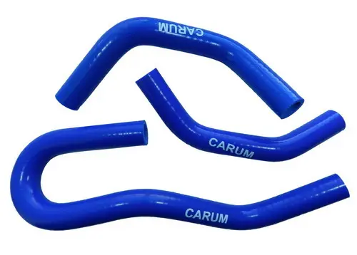 Патрубки печки Г-зон NEXT (дв.ЯМЗ-5344-20) 3шт.к-т силикон.(CARUM)