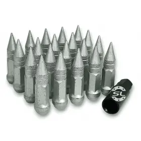 Гайка колесная Starleks M1/2-20 Дакромет высота 80 мм 6 луч., закр., 20 гаек + 1 спец.кл. в компл.