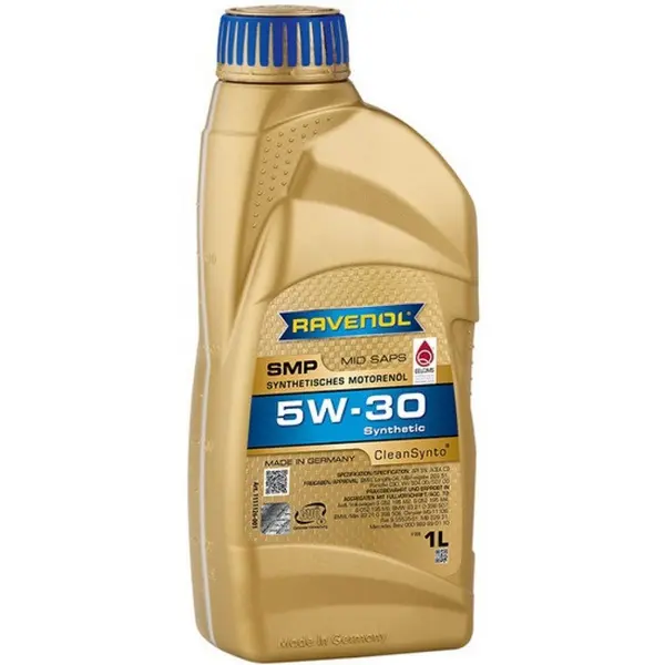 Моторное масло RAVENOL SMP SAE 5W-30 (1л) 4014835856981