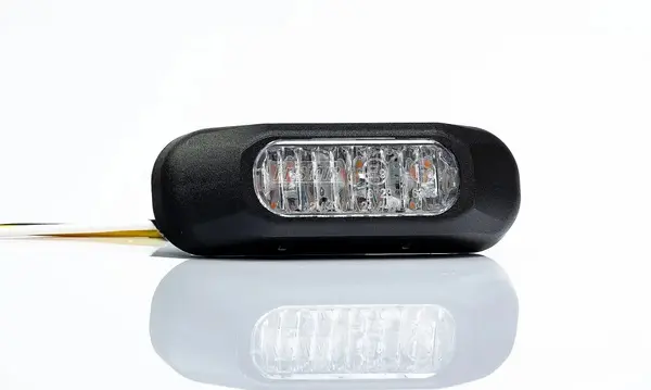 Cветодиодный сигнальный фонарь Fristom FT-210 LED желтый, 12-36В, 3 программы света, с кабелем дл. 0,25 м.