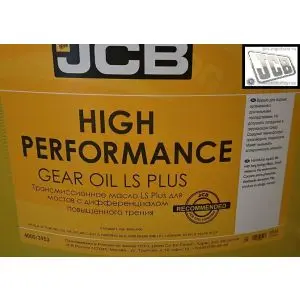 Масло JCB HIGH Performance GEAR OIL LS PLUS 4000/3903, 4000/3903E, 4000/1203E, 4000/3900