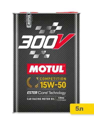 300V COMPETITION Синтетика 15W50 5л