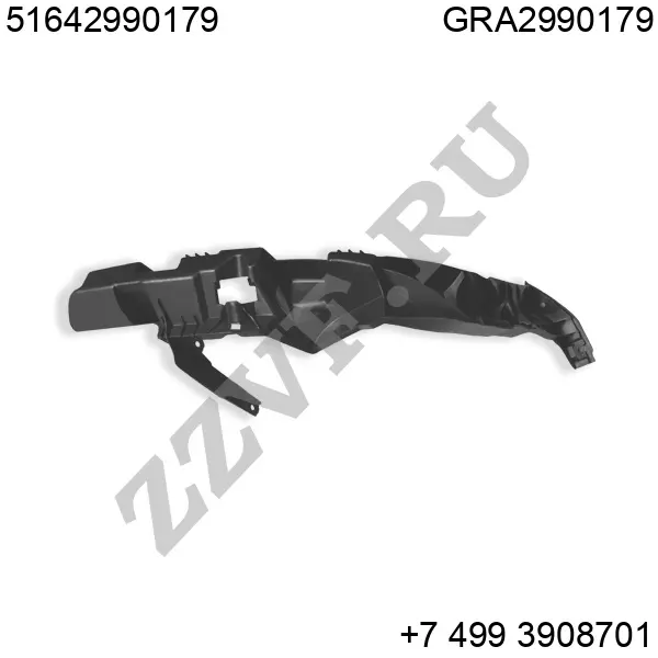 КРОНШТЕЙН КРЕПЛЕНИЯ ФАРЫ ЛЕВЫЙ (L) BMW X1 E84 (09...)