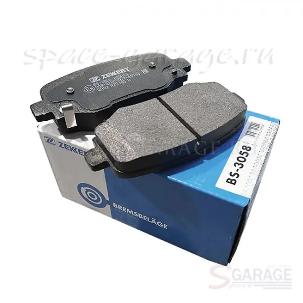 Колодки тормозные задние Zekkert для Jeep Cherokee V, Renegade 13-, Fiat 500X, к-т 4шт. (BS-3058)