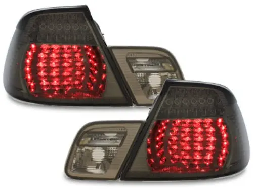 Альтернативная оптика задняя Dectane для BMW E46 Cabrio (00-05) LED Smoke