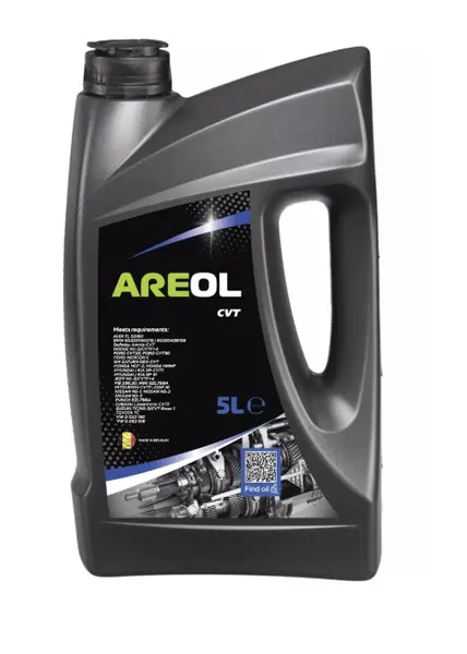 AREOL CVT (5L) жидк. для вариат. КПП! синт.желт., аналог Febi 27975 HyundaiKIA SP-CVT1, VW TL52180
