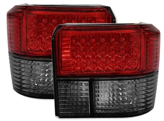 Задние фонари для VW Transporter T4. Светодиодные. Хром. Тонированные. - Авто-папа