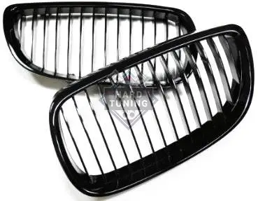 Решетки радиатора - ноздри M PERFORMANCE STYLE черные, глянец BMW E92 2010+