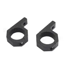 Кронштейн CarProfi CP-BRK-010-B для крепления светодиодной балки на трубу 2» (черный, короткий, к-т 2шт)