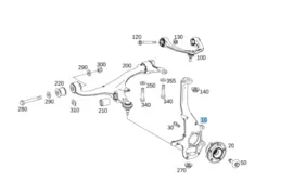 Поворотный кулак G-Class W464