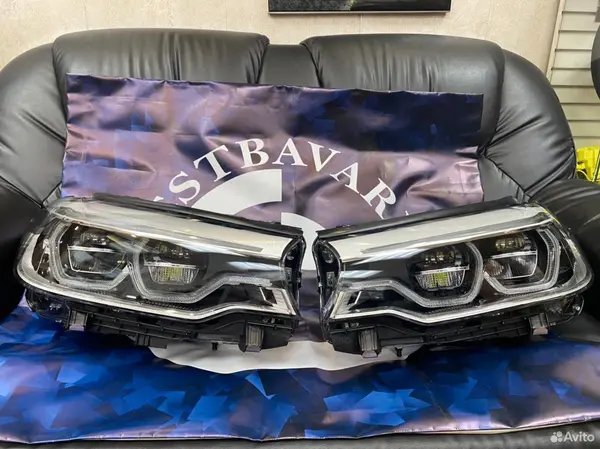 Фара правая левая LED BMW 5 G30 F90 M5 бмв 5 Г30 Ф