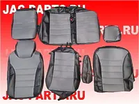 Чехлы на сиденья с пневмосиденьем комплект JAC N75 N80 N90 N120 JACH2