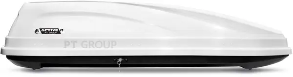 Автобокс ПТ Групп Active M Luxe (450 л.) двусторонний белый UNI-XX-443602.44