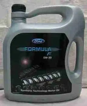 Масло моторное синтетическое «Formula F» 5W30S, 5L арт. 14E8BA FORD