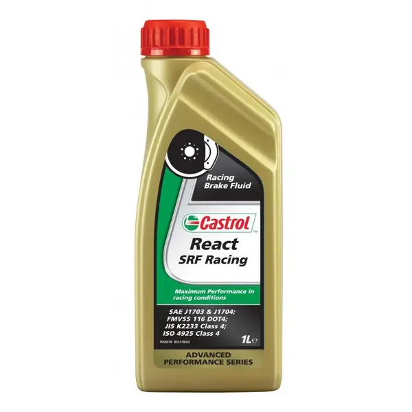 Тормозная жидкость Castrol React SRF Racing 1L 15C540; 15AFA4
