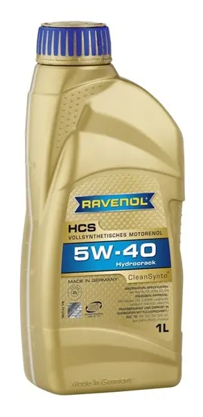 Моторное масло RAVENOL HCS SAE 5W-40 (1л) 4014835723917