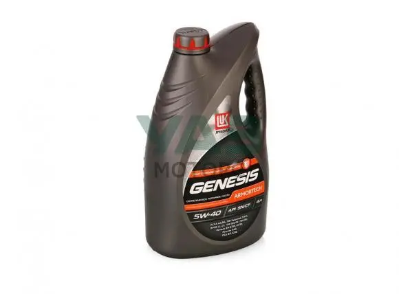 Масло моторное Лукойл Genesis Armortech 5w40 синтетика (4 литра) 3148675