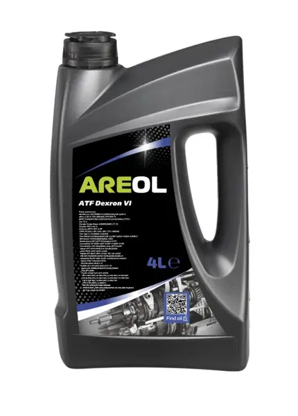 Трансмиссионное масло AREOL ATF Dexron VI 4л красное GM Dexron VI, Hyundai/KIA SP-IVSP-IV M