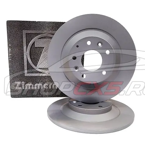 Диск тормозной задний Mazda СХ-5 (2011- по н.в) Zimmermann 1шт