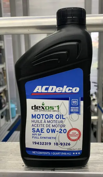 ACDelco 0W-20 0,946л масло моторное