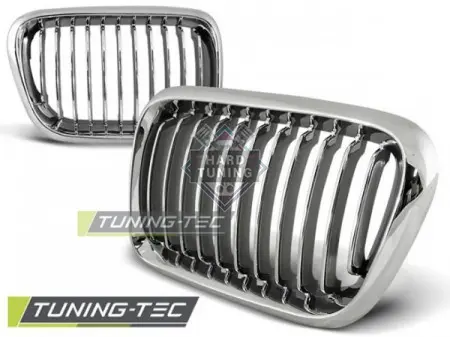 Решетки радиатора BMW E36 (1996-1999) GRILLE fits хром