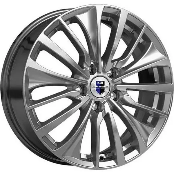 КиК Flanker 6,5x17 5x112 ET33 57,1 Дарк платинум