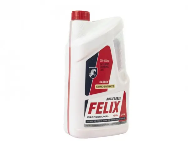 Антифриз FELIX G12+ CARBOX красный -40С 3 кг