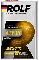 Масло трансмиссионное Rolf ATF III (1л / АКПП)