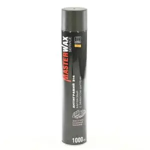 Антигравий черный MasterWax каучуковый с эффектом шагрени 314 1л аэрозоль