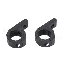 Кронштейн CarProfi CP-BRK-010-A для крепления светодиодной балки на трубу 1,25» (черный, короткий, к-т 2шт)
