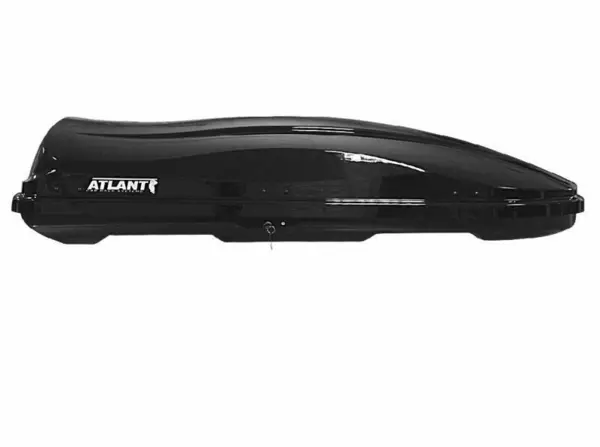 Автобокс Atlant Diamond 430 л. чёрный матовый 1840х800х440 арт. 24510