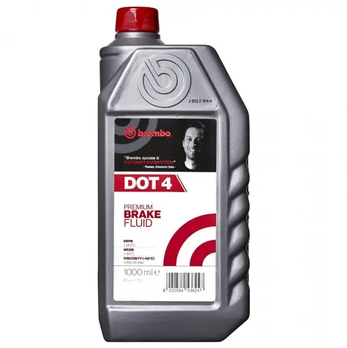 L04010 BREMBO Жидкость тормозная DOT 4