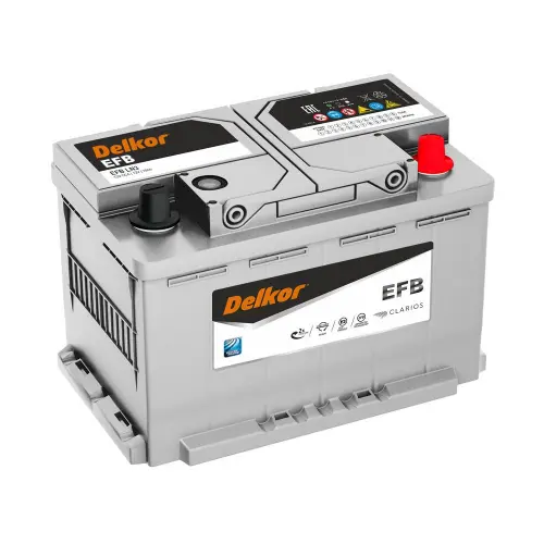 Delkor EFB LN3.0 70Ач R+ EN760 278x175x190 B13