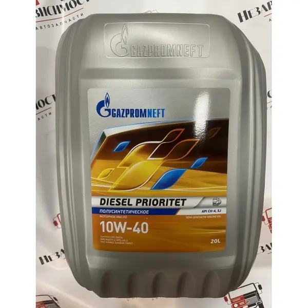 Масло Газпромнефть 10W40 DieselPrioritet 10W40 (20л) артикул 2389901220