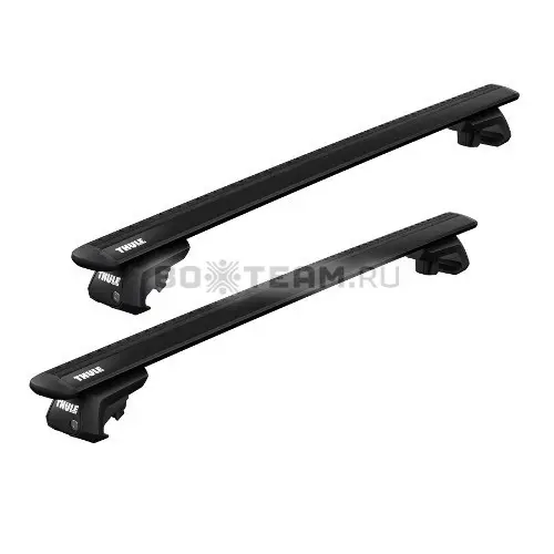 Багажник Thule WingBar EVO на крышу автомобиля Tank 300 с 2022 г. на стандартный рейлинг (черная крыловидная дуга) 710410 + 711420