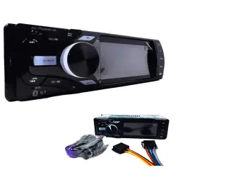 Автомагнитола DV Pioneer OK 67 Bluetooth, 1 Din, MP3, AUX, 2 USB, 50W*4, 7Colores, с пультом