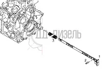 Рейка топливная двигателя Deutz F4M2011. Каталожный номер 04286240