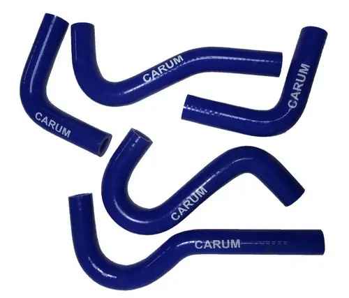 Патрубки печки Г-33022 Б+ (дв.4216) 5шт.к-т силикон.(CARUM)