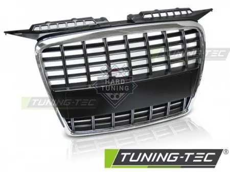 Решетка радиатора AUDI A3 8P (2005-2008) GRILLE SPORT CHROME fit черная