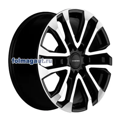7,5x18 6/139,7/20/106,1 Khomen Wheels KHW1805 BLACK FP лит. арт. (WHS510375)