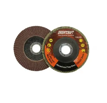 116.00 Круг лепест. торц. для ручн. шлифмашинок 115*22 P 80 Orientcraft