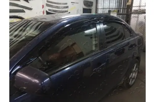 Дефлекторы боковых окон Mugen Mitsubishi Lancer X