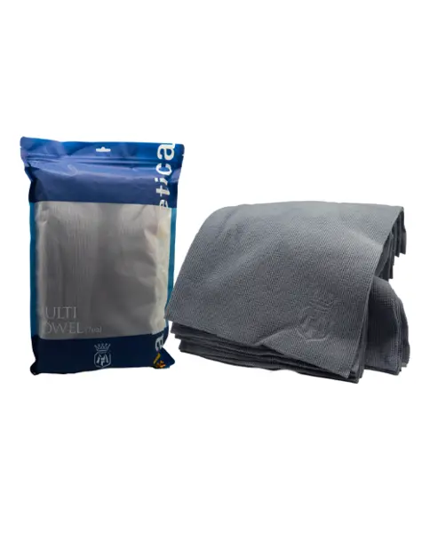 MULTI TOWEL Многофункциональные салфетки из микрофибры 40х35 см, 330 GSM. Лазерная резка. 7 штук в упаковке. LABOCOSMETICA.