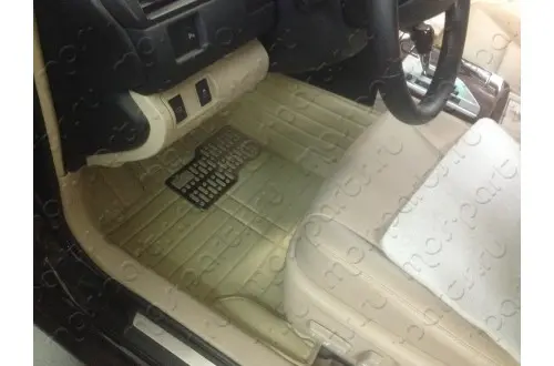 Коврики из экокожи Honda Accord 8 бежевые