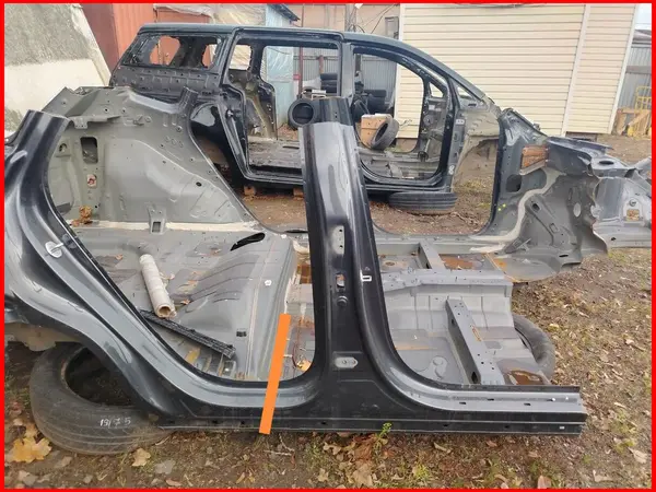 Порог со стойкой правый Hyundai Tucson 4 NX4 оригинал 2020-2025 71322N7D00