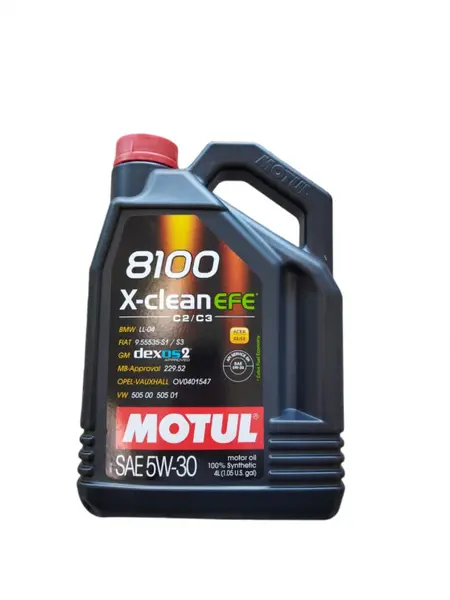 Масло моторное Motul 8100 X-clean EFE 5W-30 4 л