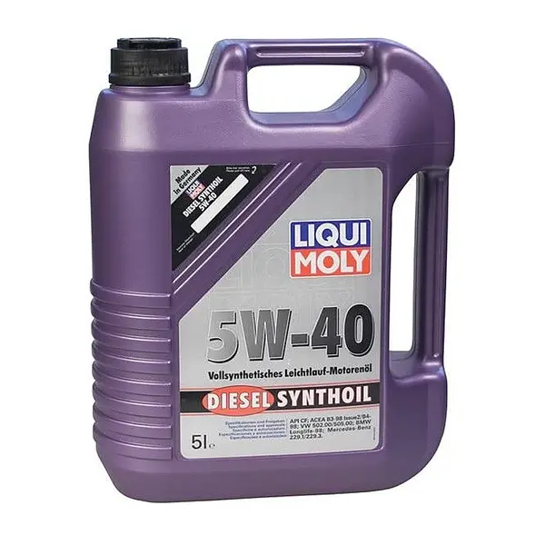 Масло моторное LIQUI MOLY Diesel Synthoil 5W-40 5л