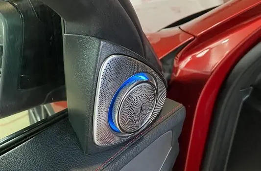 Динамики с подсветкой Mercedes C класс W205 стиль Burmester 3D